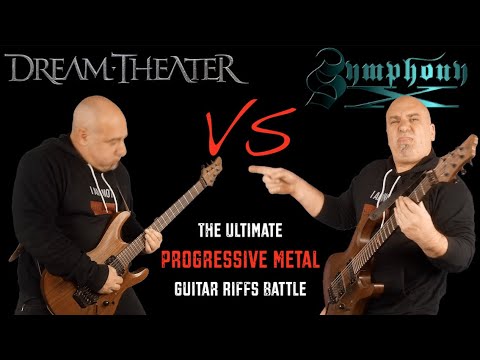 Dream Theater VS Symphony X (Ultimate Progressive Metal Guitar Riffs Battle)