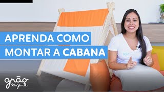 TUTORIAL PARA MONTAR CABANA INFANTIL