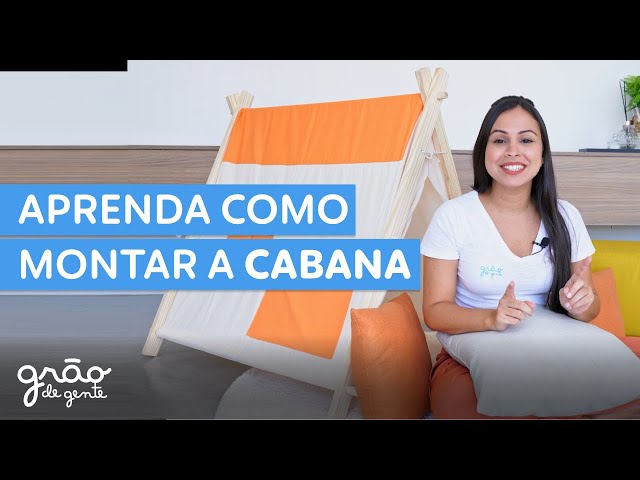 TUTORIAL PARA MONTAR CABANA INFANTIL