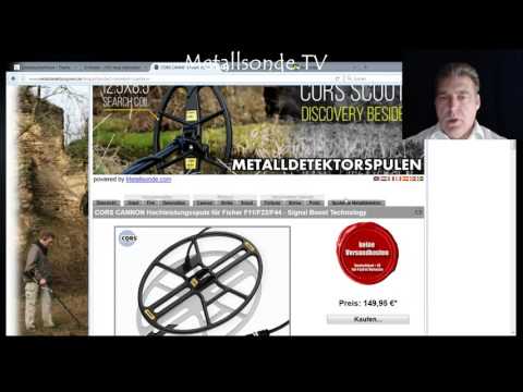 Metallsonde.TV Nachrichten - CORS Powerspulen, neuer Patriot Metalldetektor