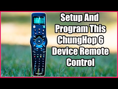Setup and Program ChungHop 6 Device Remote To Your Devices