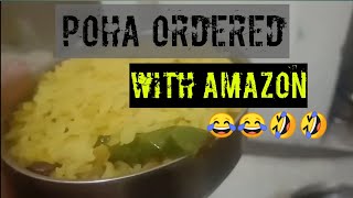 #poha parsal ho gai with amazon| #vlog 25 😂🤣🤣