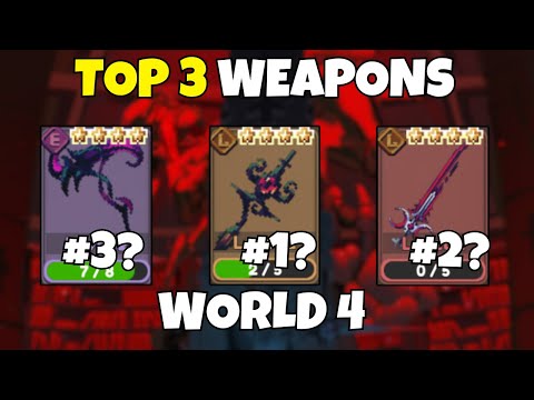 The TOP 3 WEAPONS In The NEW WORLD 4 UPDATE.. | Pixel Blade