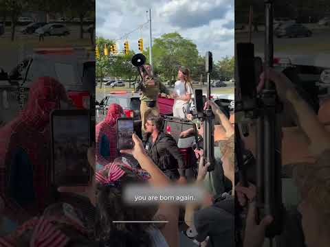 Anti-Muslim protesters call for ‘Christian Crusade’ in Dearborn, US