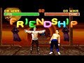 Mortal Kombat 2 Arcade All Friendships On The Portal Stage