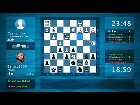 Chess Game Analysis: Cav contra - Sergey2006 : 0-1 (By ChessFriends.com)