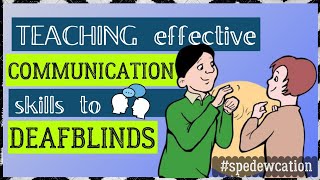 How to Communicate Effectively | Teaching Deafblind Students | Best Teaching Tricks! 💯 #spedewcation