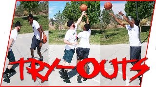 Trent's REDEMPTION Basketball Tryouts! (Unbelievable Ending)