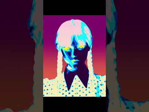 MUST SEE ✨Optical Illusion✨ for WEDNESDAY Fans!!! 😱 #shorts