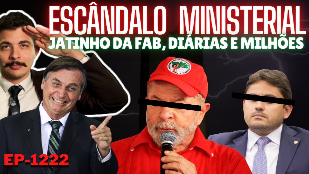 ESCÂNDALO: Ministro, Jatinho da FAB, Diárias e Milhões + MST Perde a Paciência + Hipocrisia da GLOBO