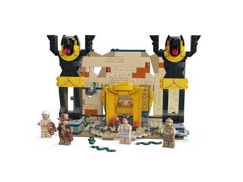 Vidéo LEGO Indiana Jones 77013 : L'évasion du tombeau perdu