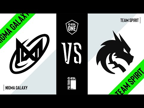 Dota2 - Nigma Galaxy vs Team Spirit - ESL One Raleigh 2025 - Group A