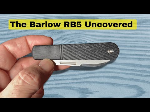 Underneath the surface of the Real Steel Barlow RB5. Travelling knife series #edc #barlow