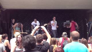 The Rebuilt Machine - Ghost Story @ Vans Warped Tour Virginia Beach VA 7/9/13