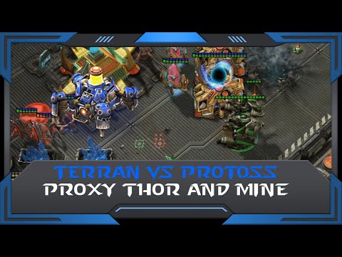 StarCraft 2 (RuFF Highlight): Proxy Thor and Mine