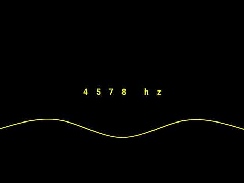 ⒽⓏ  4578 HZ FREQUENCY TONE 15 MINUTS ЧАС 🔥🎵 🎧