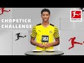 Can Bellingham Handle These? • Bundesliga Chopstick Challenge