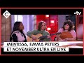 Mentissa, Emma Peters & November Ultra en live sur la scène de C à vous - 09/02/2023