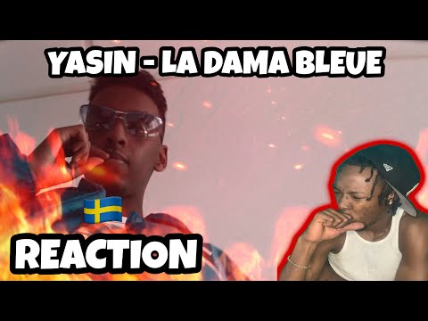 AMERICAN REACTS TO SWEDISH DRILL RAP! Yasin - La Dame Bleue (ENGLISH SUBTITLES)