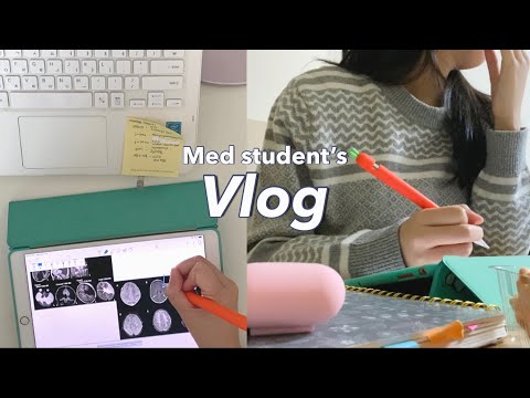 Eng) 의대생 Vlog: 본과1학년 소아과 시험 전 72시간, 가장 즐거웠던 시험기간 | 공부자극 👶🏻 Korean med student's vlog