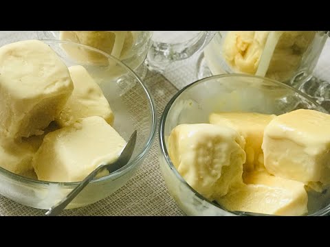 HOMEMADE CUSTARD BLOCK (ICE BLOCK) STEP BY STEP || IN THE KITCHEN WITN LYNN