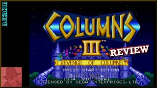 Columns III : Revenge of Columns - on the SEGA Genesis / Mega Drive - with Commentary !!