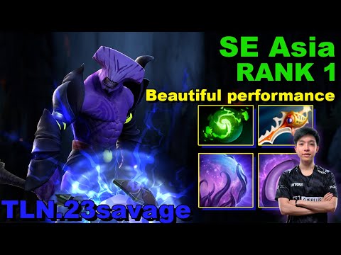 Beautiful performance Faceless Void [TLN.23savage RANK 1 SE Asia]