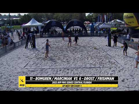 AVP Central Florida 2022 | Bourne/Hyden vs. Mewhirter/Plummer | Friday | Court 1