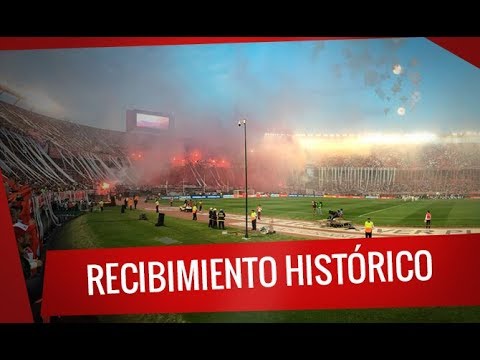 "Recibimiento descomunal 360 - River vs. Lanús - Copa Libertadores 2017" Barra: Los Borrachos del Tablón • Club: River Plate