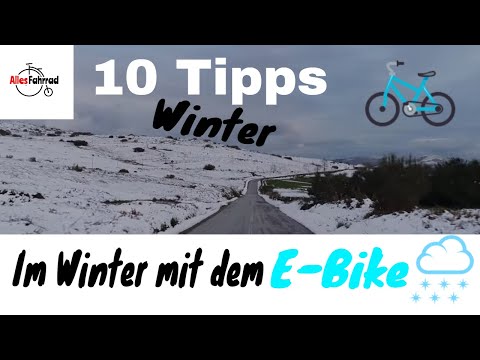 E-Bike winterfest machen  - sicher durch den Winter mit dem E-Bike | Alles Fahrrad