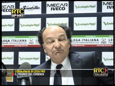 Il Cosenza vince la Coppa Italia di Lega Pro RTC TELECALABRIA