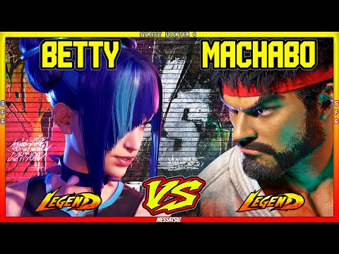 SF6 Betty (Juri) VS Machabo (Ryu)💥Messatsu💥