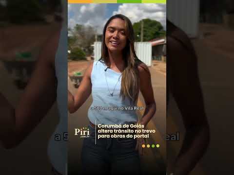 A Prefeitura de Corumbá de Goiás reforça que o acesso à cidade pelo trevo que liga o município a…