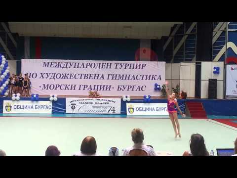 Maria Mateva - hoop, AA Marine Graces 2013