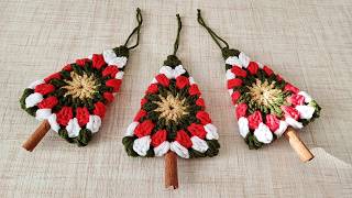 Christmas Crochet Project: Cute Crochet Christmas Ornaments Pattern