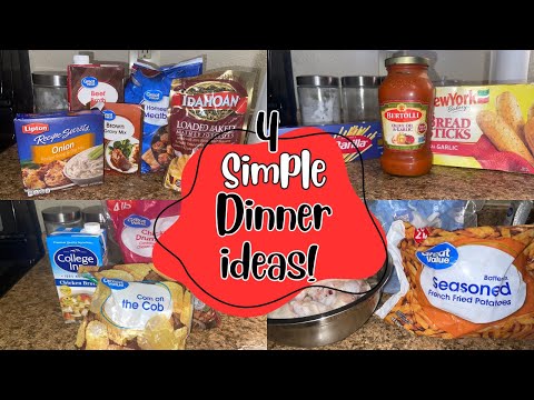QUICK & EASY RECIPES| SIMPLE MEAL IDEAS | WHAT'S FOR DINNER?