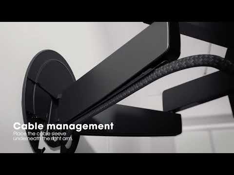 Vogels SIGNATURE TVM 7675 / TVM 7675P elektrische TV Wandhalterung MotionMount, 40-77 Zoll, Montage