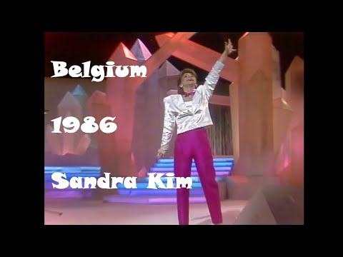 1986 Belgium: Sandra Kim - J'aime la vie (1st place at Eurovision Song Contest in Bergen) SUBTITLES