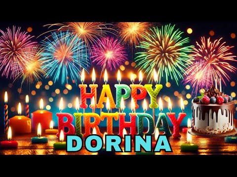 Happy Birthday Dorina, Birthday Wishes, Birthday Song, WhatsApp Status, Wishes Birthday, Today, hbd