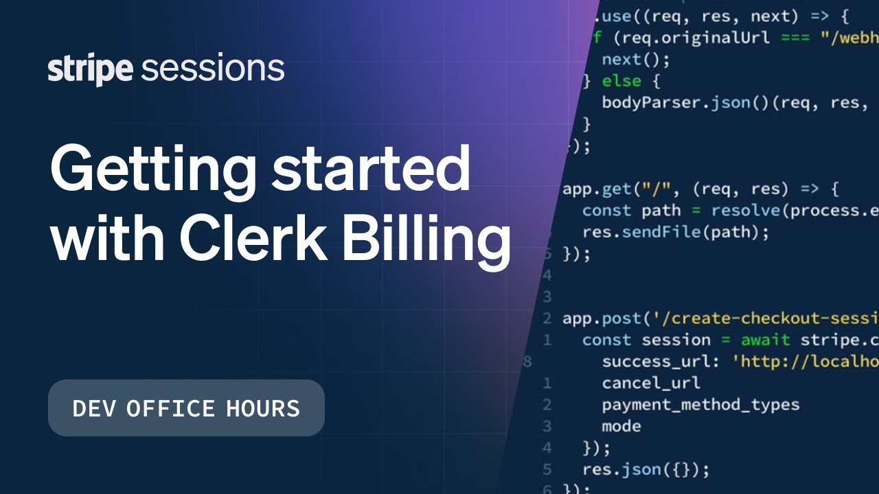 Clerk Billing demo video