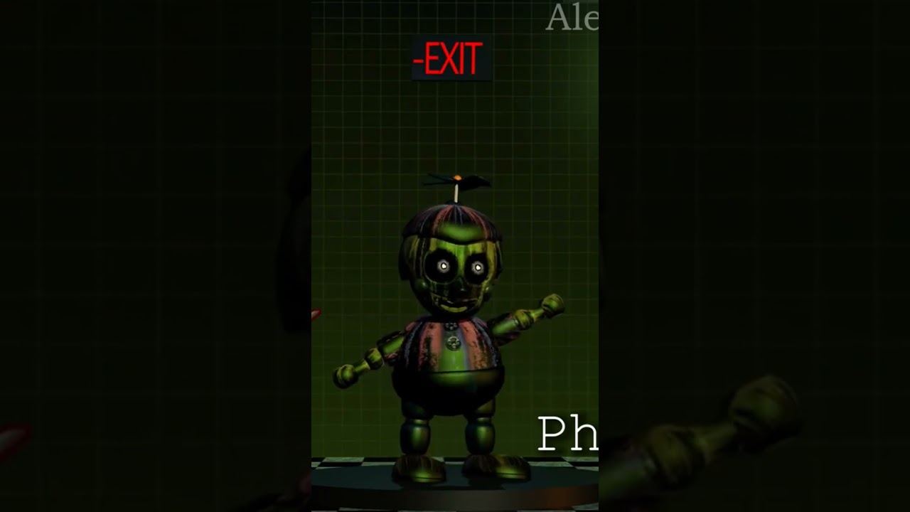C4D | Five Nights at Freddy's 3 Models Showcase