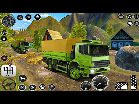 Army Truck Driving Cargo Games - Off-road US Army Truck Driving Simulator 3D - Android Gameplay