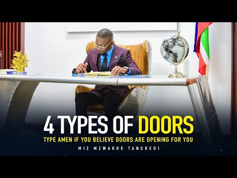 4 Types of doors... 🚪Congratulations to you in Advance!!