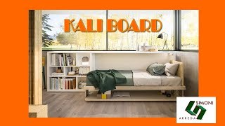 Letto a Scomparsa - Kali Board piazza e mezza