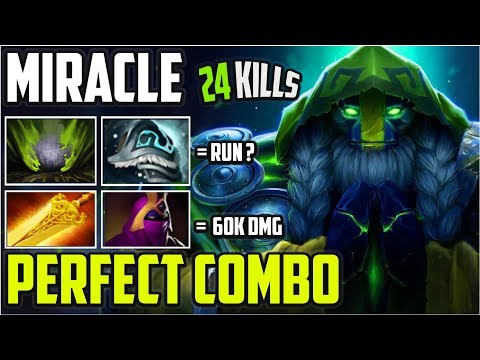 Miracle World Best Earth Spirit Player [Perfect Combo] - 7.20 Dota 2