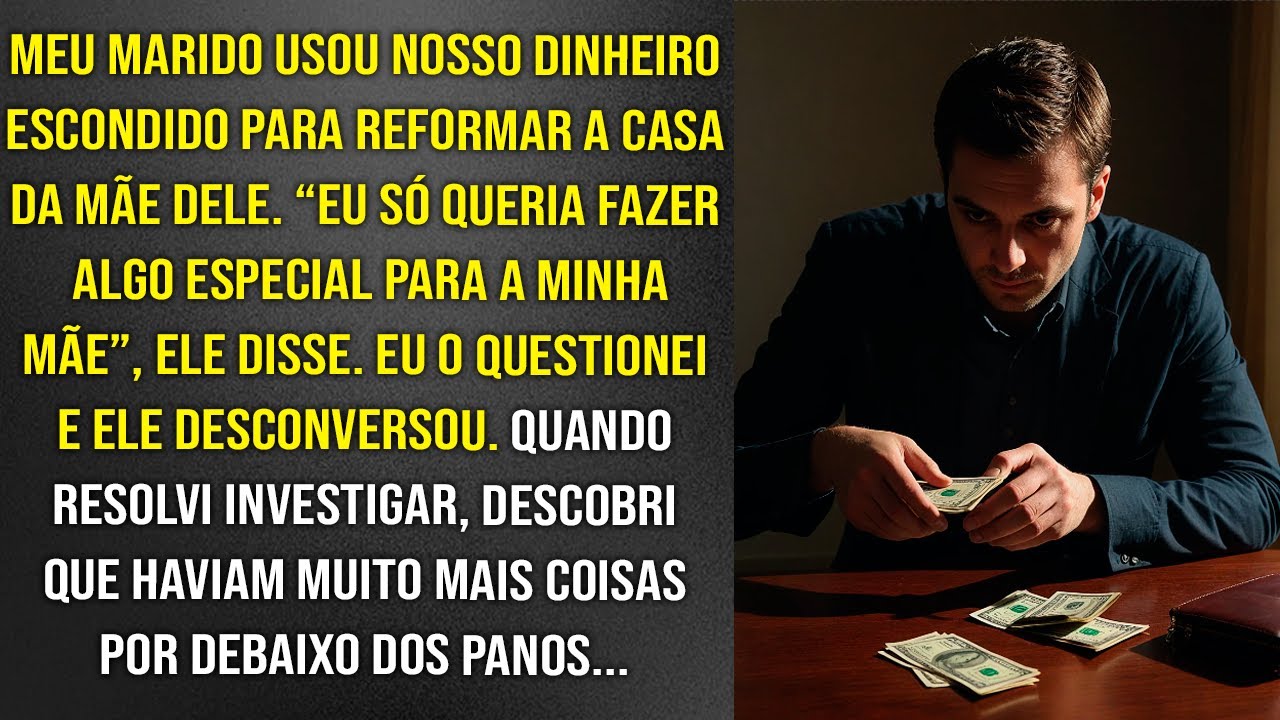 Descobri que meu marido gastava nosso dinheiro com a sogra enquanto dizia que estávamos falidos!