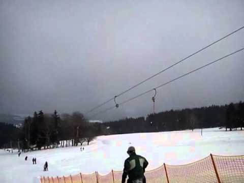 Haller attack the downhill - Wenigzell, 2012.01.29. (second round)