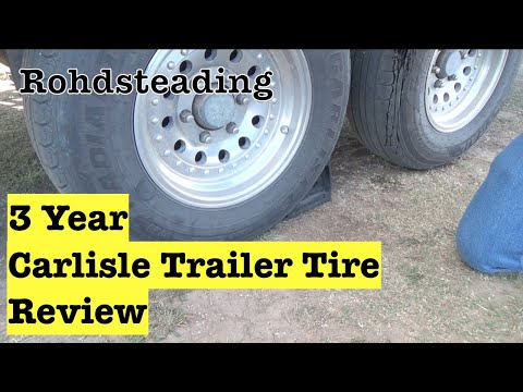 Carlisle Trailer Tire Review 3 YEARS!