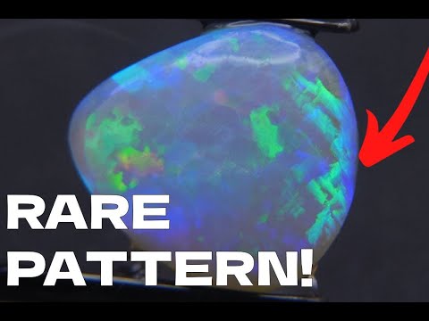 CHINESE WRITING OPAL polished for my collection!