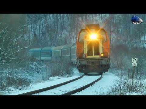 Primele Trenuri din/First Trains of 2017 in Zapada/Snow in Apuseni Mountains - 01 January 2017